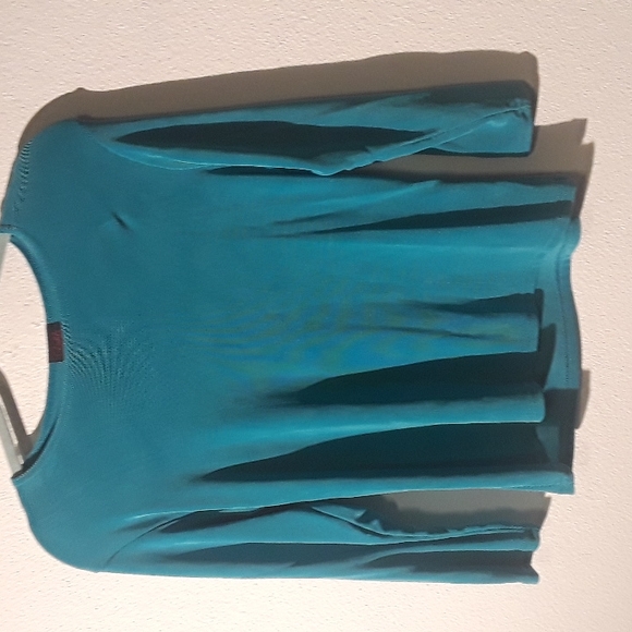 VTG. ASHLI COUTURE SZ. L MADE IN THE U.S.A. 95% ACETATE & 5% SPANDEX TOP - Picture 3 of 4